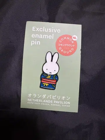 네덜란드 파빌리온 엑스포 한정판 미피 핀 배지