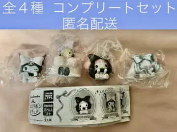 [ 풀 컴플리트 세트 ] 산리오 캐릭터즈 발레 리본 피규어 전 4종