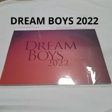 새상품 DREAM BOYS 2022 팜플렛