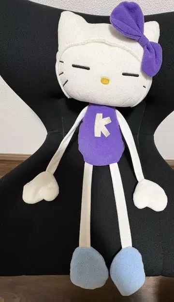 초레어 헬로키티 헤이세이 레트로 손 발 긴 앉아있는 키티 봉제 인형