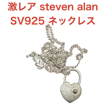 초레어 새상품급 steven alan 스티븐 앨런 모티브 목걸이