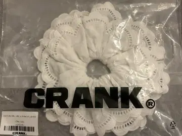 CRANK 코튼 프릴 빅 스크런치