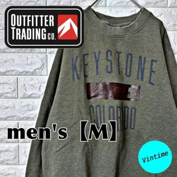 AA74 [OUTFITTER TRADING] 프린트 맨투맨 [남성용 M]
