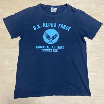 ALPHA M 알파 티셔츠 세타가야 베이스 군용품 에어포스