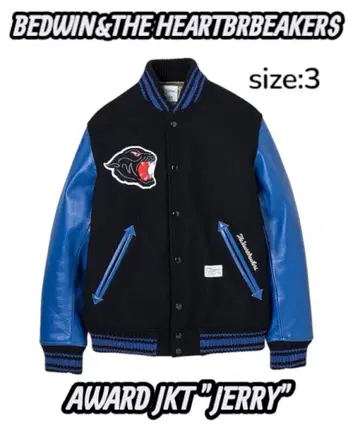 BEDWIN 2016AW 어워드 자켓 'JERRY' 바시티 자켓