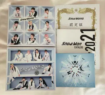 SnowMan Snow Mania S1 3 형태 세트 Blu-ray
