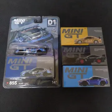 MINI GT 4대 세트 D1GP 외 묶음 판매