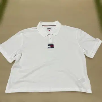 미사용 새상품 TOMMY S 사이즈 화이트 피케 셔츠