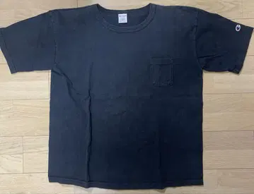 Champion 블랙 티셔츠 X-LARGE