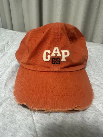 GAP 빈티지 캡 오렌지