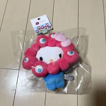오사카 간사이 엑스포 헬로키티 봉제 인형 (카라비너 포함)