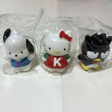 산리오 헬로키티 배드바츠마루 포차코 저금통 묶음 판매 레트로