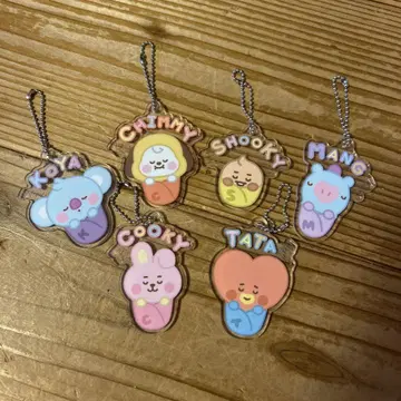 BTS BT21 키링 세트