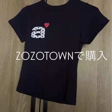 t셔츠 DOT SMALL LETTER TEE 여성용 남성용 도트