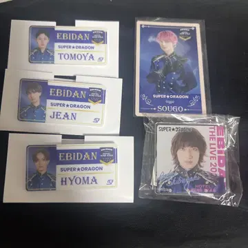 EBiDAN SUPERDRAGON 명찰 배지 카드 클립