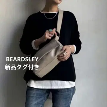 택 포함 새상품 비어즐리 티셔츠 BA 자수 하이 게이지 티셔츠 블랙