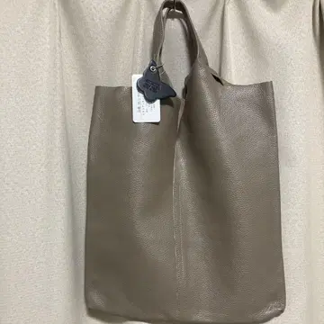 MODEFOURRURE 이탈리안 카프 백 베이지