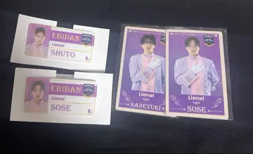Lienel 에비라이 네임 배지 트레이딩 카드