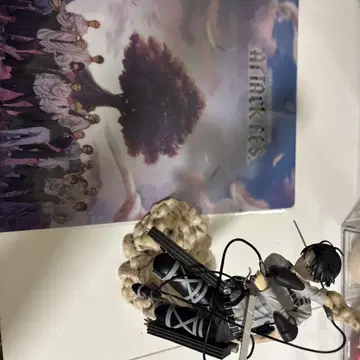 진격의 거인 제일복권 지narashi B상 리바이 피규어+클리어 파일