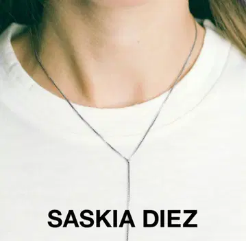 SASKIA DIEZ 사스키아디츠 프린지 목걸이 실버