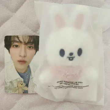 SKZOO 10cm 봉제 인형 Leebit 리빗 리노 트레이딩 카드