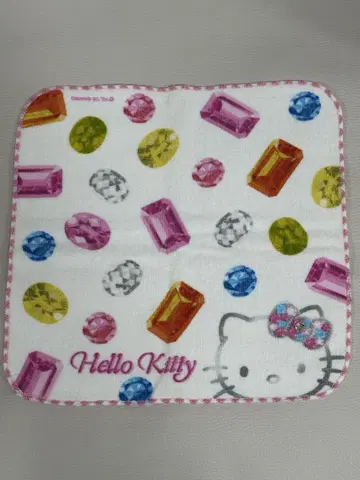 헬로키티 HELLO KITTY 보석 미니 타월