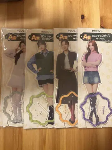 TWICE 제일복권 A상 BIG 아크릴 스탠드 사나 지효 정연 다현
