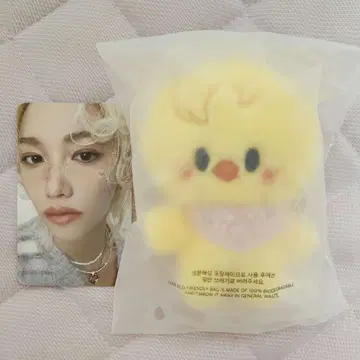 SKZOO 10cm 봉제 인형 Bbokari 포가리 필릭스 트레이딩 카드