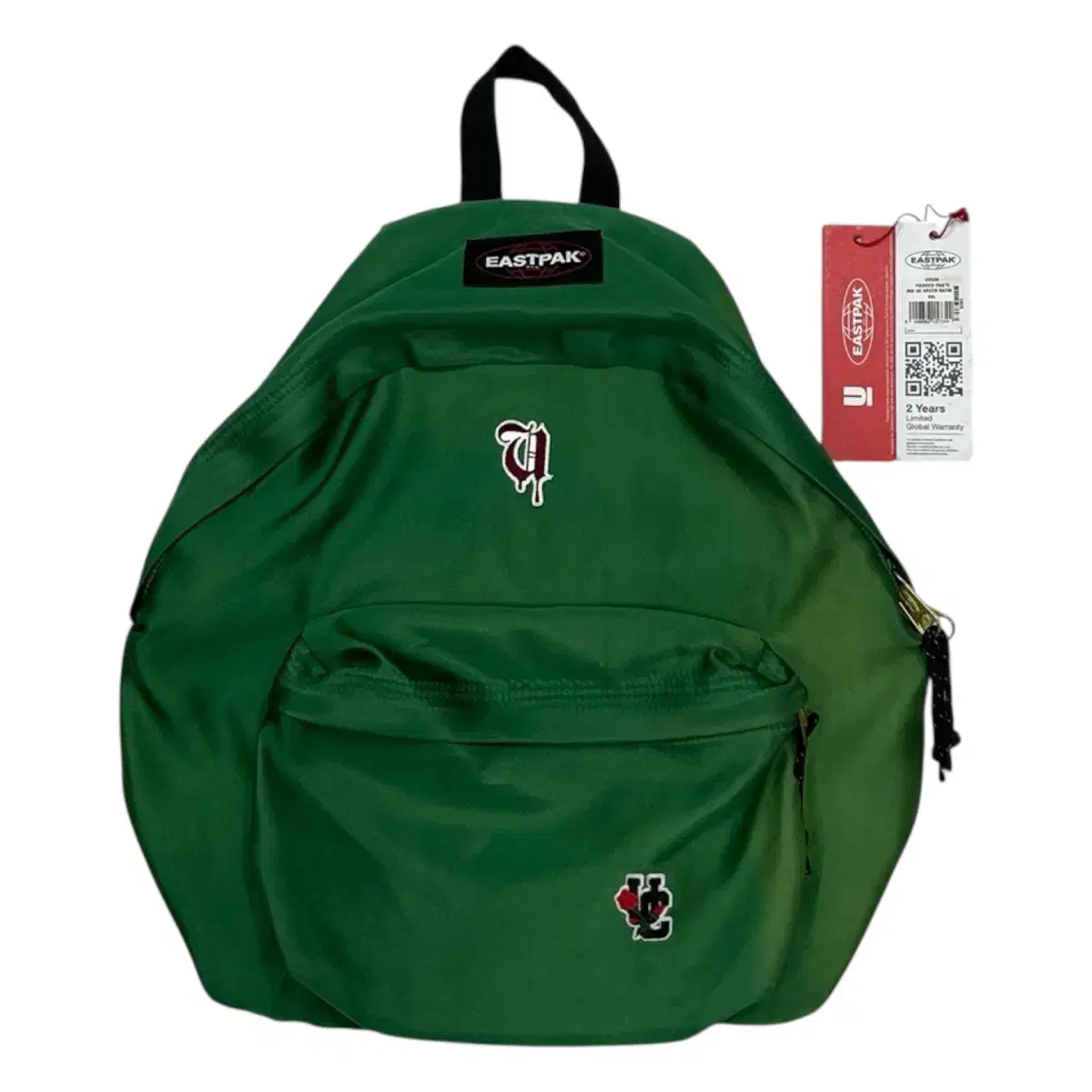 Undercover X Eastpak Padded Pak'r Green Satin Backpack #이스트팩