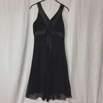 쉬폰 플레어 드레스