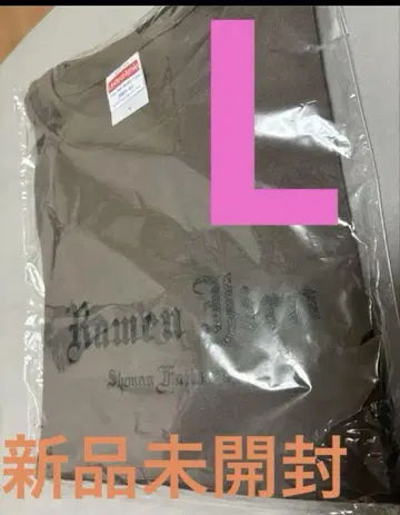 [미개봉] 라멘 지로 티셔츠 L 쇼난 후지사와 차콜
