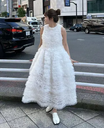 [착용 사진 있음] Bibiy DARLENE SHUSHU DRESS