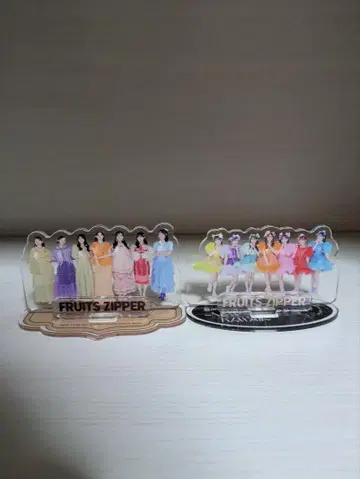 FRUITSZIPPER 단체 아크릴 스탠드 세트