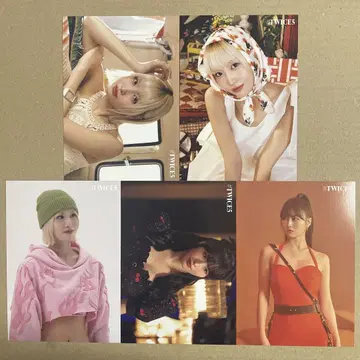 TWICE #TWICE5 랜트레 MOMO 모모 5종 컴플리트 세트