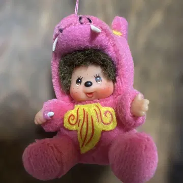 몬치치 오키나와 한정 스트랩 포함 봉제 인형
