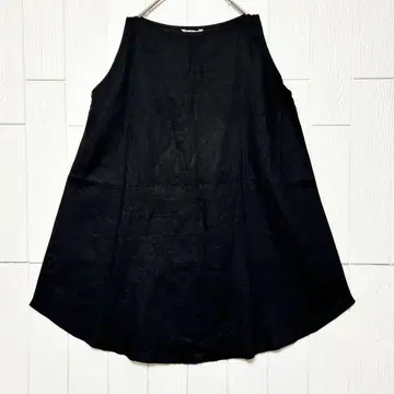 fog linen work 슬리브리스 튜닉 블라우스 린넨 100%
