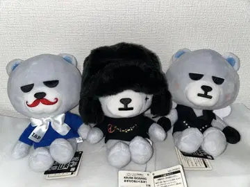 KRUNK BIGBANG 앉아있는 봉제인형 1 (총 3종 세트)