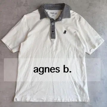 아녜스베옴 agnes b 반팔 피케 셔츠 피케 셔츠 티셔츠