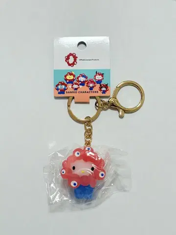 키티 산리오 먝먝 클리어 키링