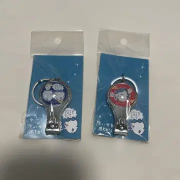 치이카와 도쿄 기념품 병따개 유리 손톱깎이 하치와레 2개 세트