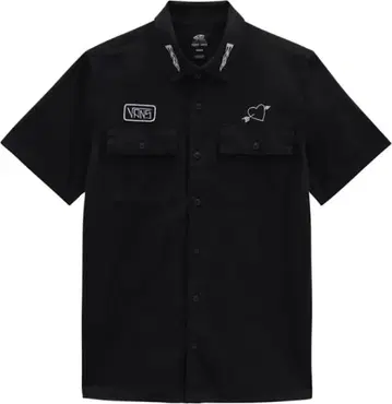 Vans 반스 반팔 셔츠 Elijah Berle Woven Shirt