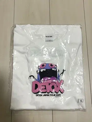 원오크 2025 라이브 T셔츠 XL DETOX 원오크락