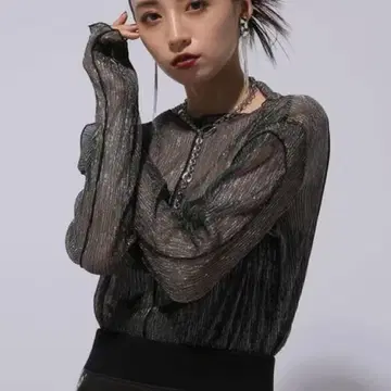 HARE 디자인 라메 시어 탑