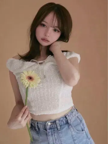 andmary Sophie off shoulder tops White
