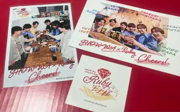 SHOW-WA Ruby 왕자님 엽서 스티커 폴라로이드풍 브로마이드