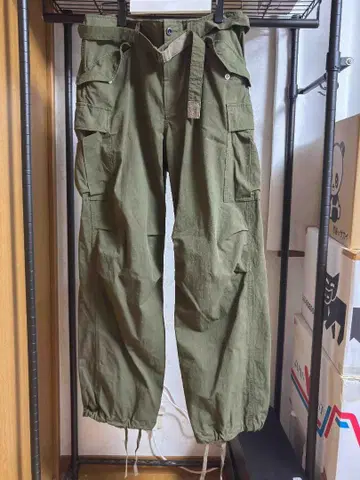 sacai 24ss Rip Stop Pants 2