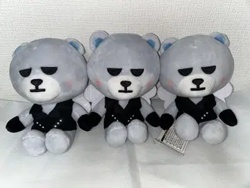 KRUNK BIGBANG 앉아있는 봉제 인형 1 3개 세트