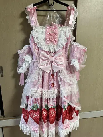 AngelicPrettyDecoration Strawberry dress