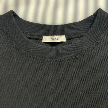 CLANE 클라네 NO SLEEVE THERMAL TOPS 블랙 사이즈1