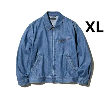 [ 2025 현행 새상품급 XL ] 유니클로 데님 블루종 데님 자켓 지퍼